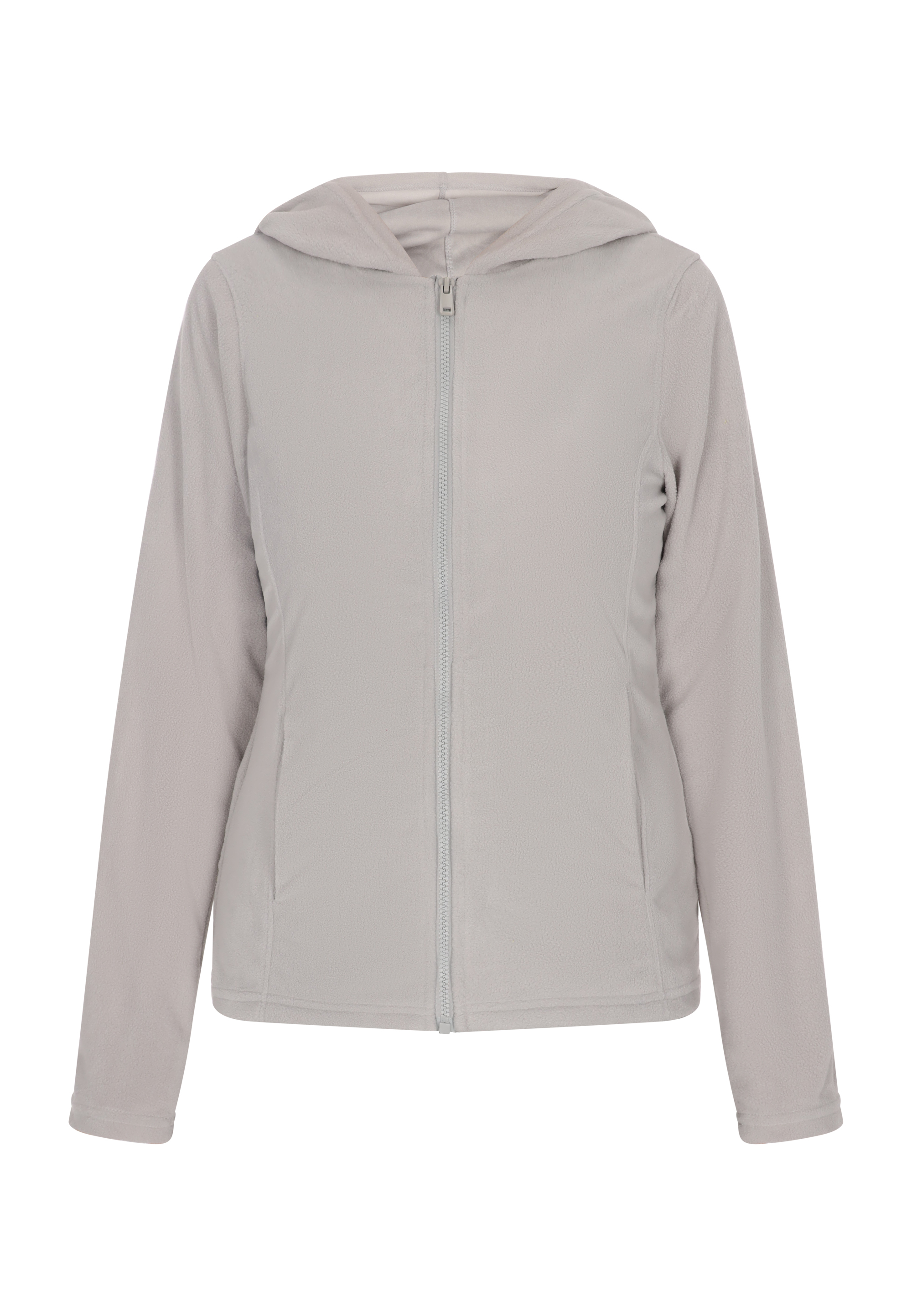 Thumbnail - Mymo Fleecejacke Damen hellgrau