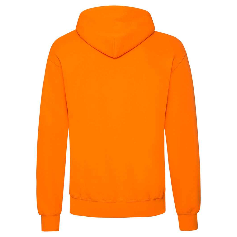 Fruit Of The Loom Unisex Classic Hoodie för vuxna (Orange) herr – bild 2