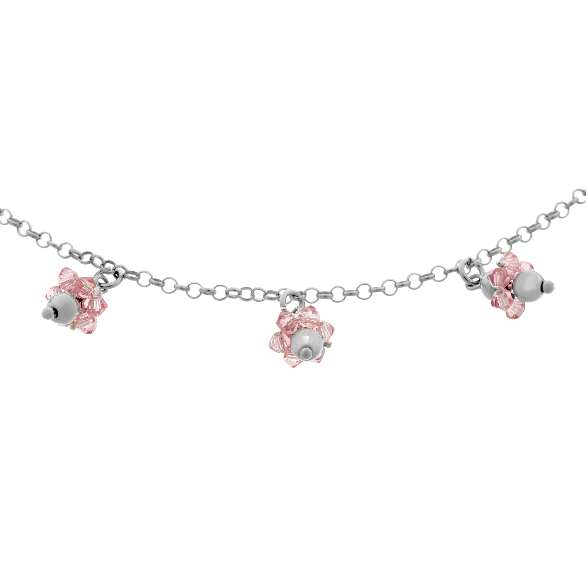 Orphelia Womens 925 Sterling Silver Bracelet - Za-1710 - One Size