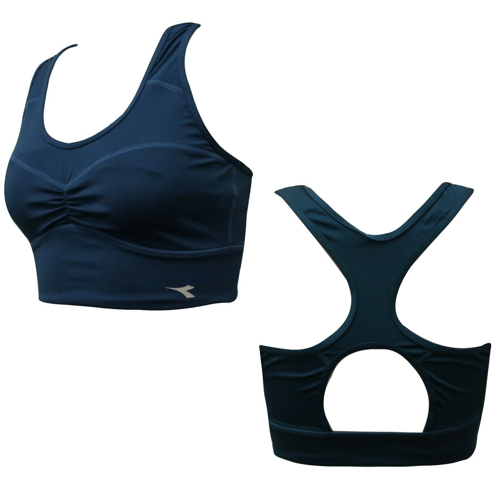 Thumbnail - Diadora unterstützende Frauen Marine Sport Bra