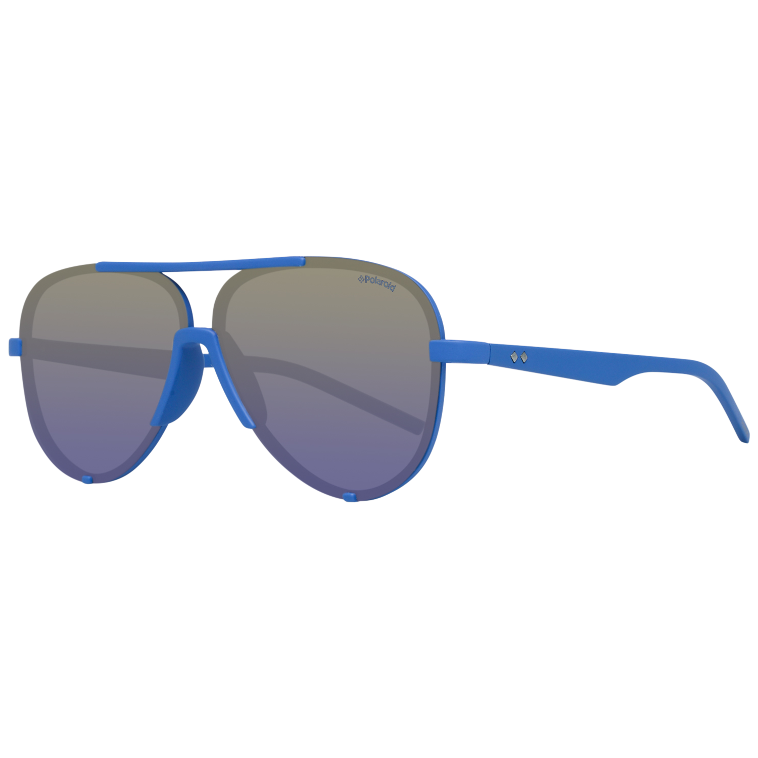 Thumbnail - Polaroid Unisex Blaue Sonnenbrille
