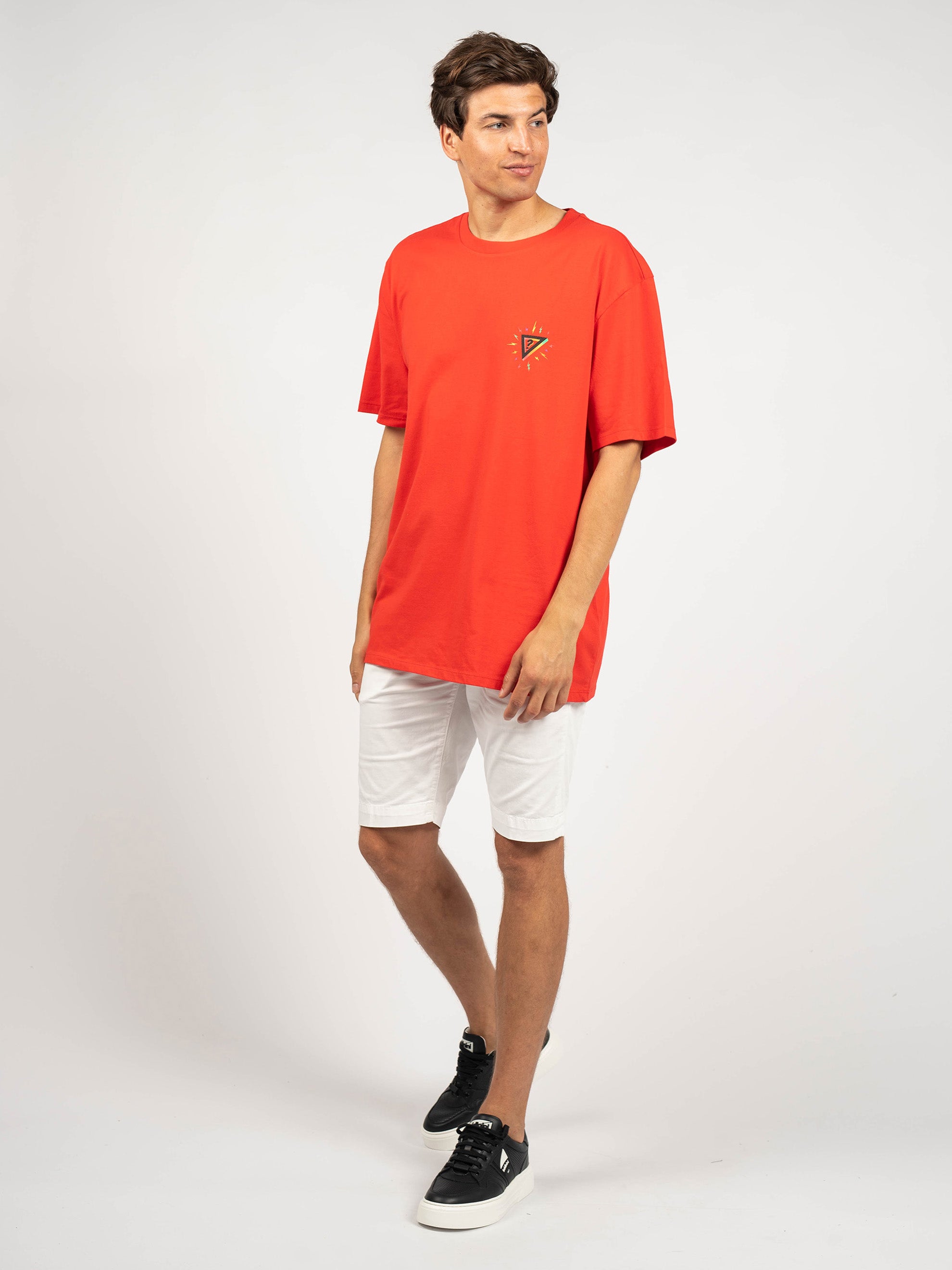 Thumbnail - Guess T-Shirt Herren Rot