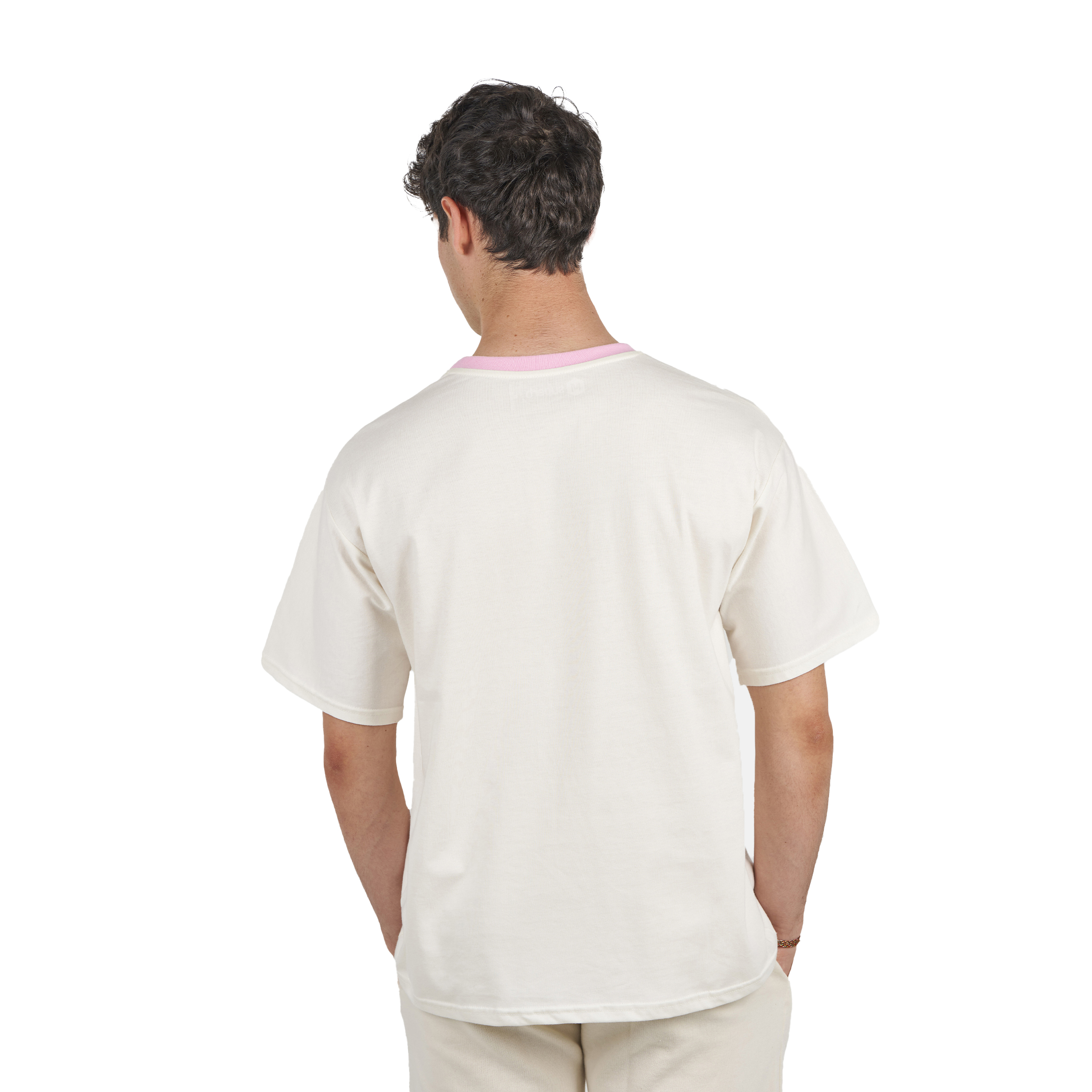 Superb BeHappy SPRBCA-2204 Överdimensionerad kortärmad t-shirt för män herr – bild 2