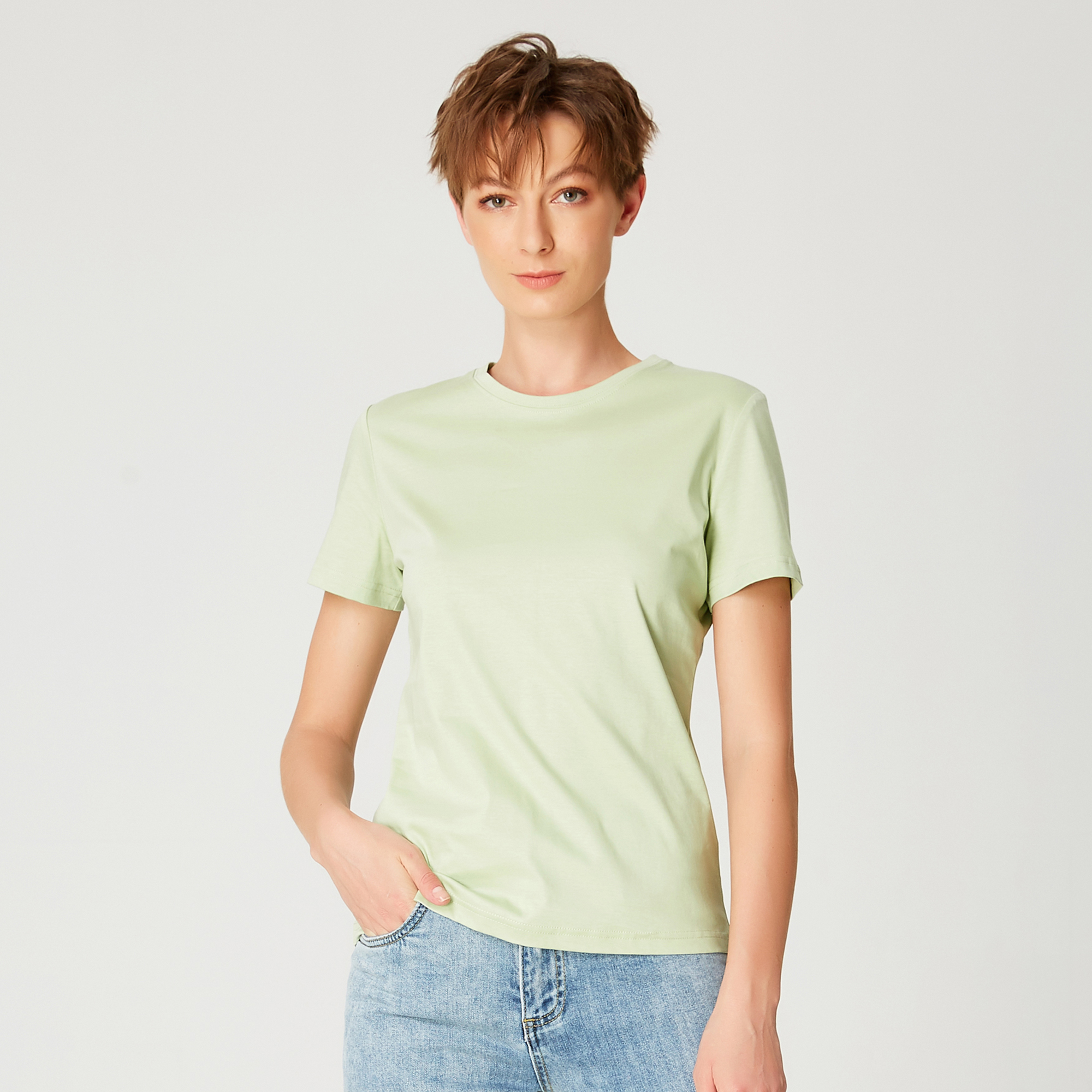 Smart & Joy T-shirt i bomull dam – bild 2
