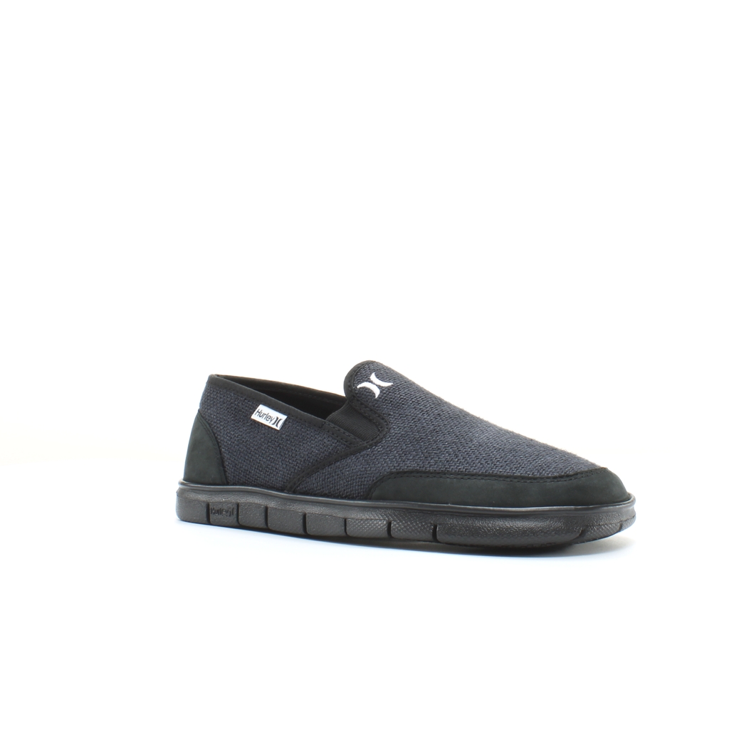Hurley Movement Herrar Svarta Plimsolls låga sneakers – bild 2