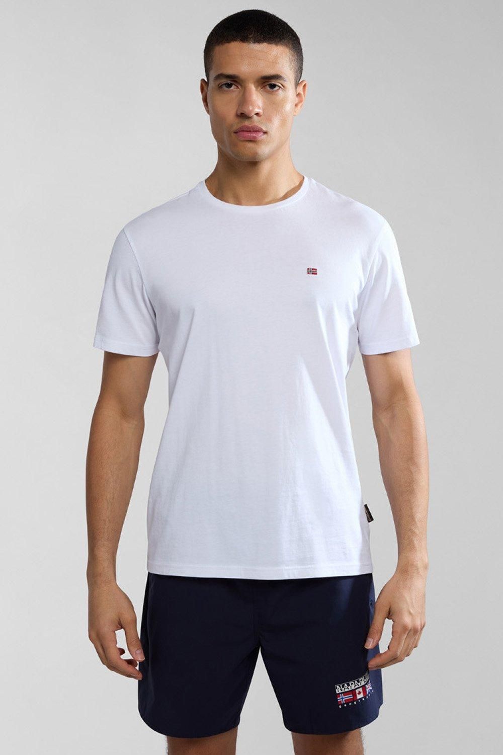 Thumbnail - Salis Ss T-Shirt Helles Weiß