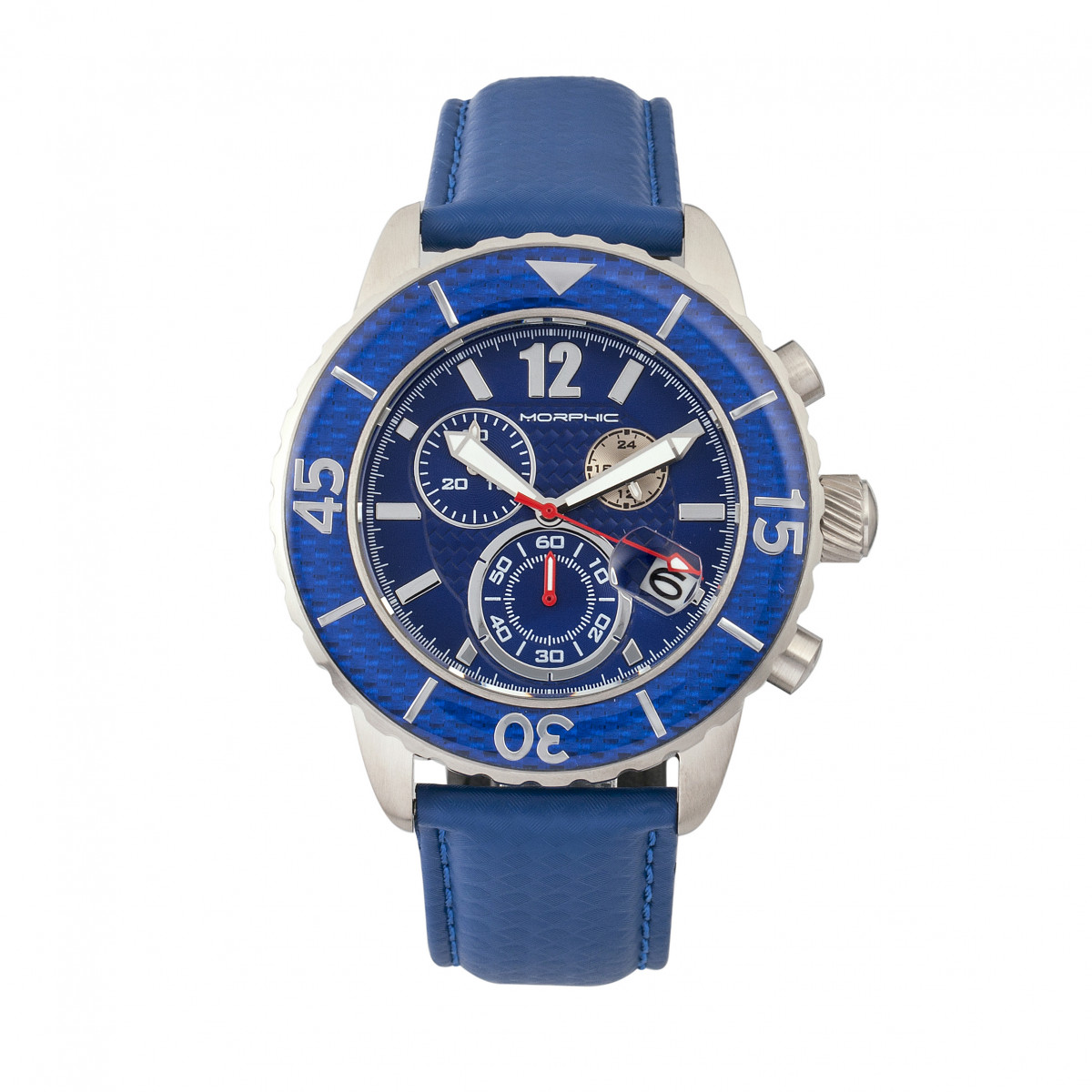 Thumbnail - Morphic M51 Serie Chronograph Lederarmbanduhr mit Datum