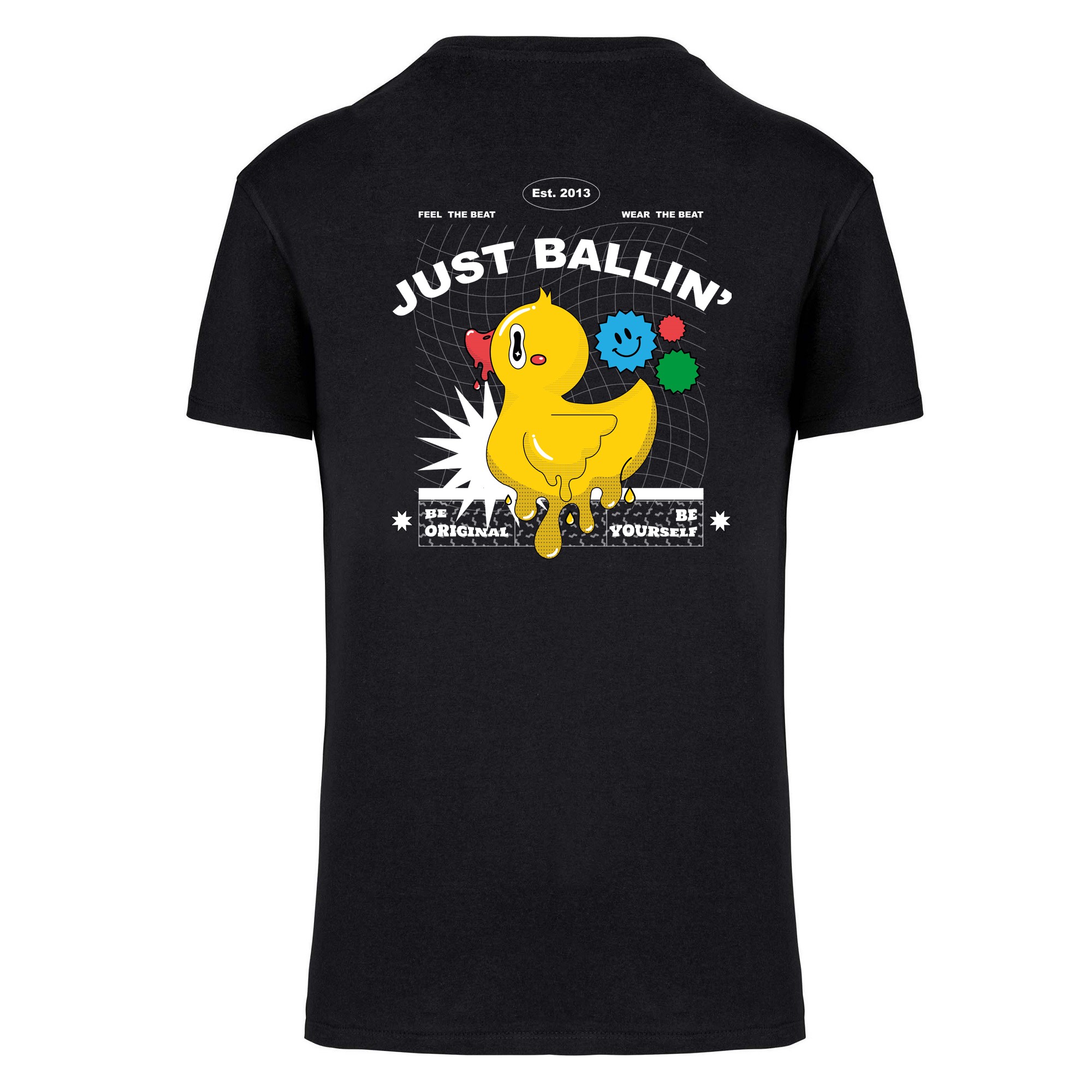 Ballin Est. 2013 Tee SS Backprint Duck Shirt t-shirts med tryck herr – bild 2