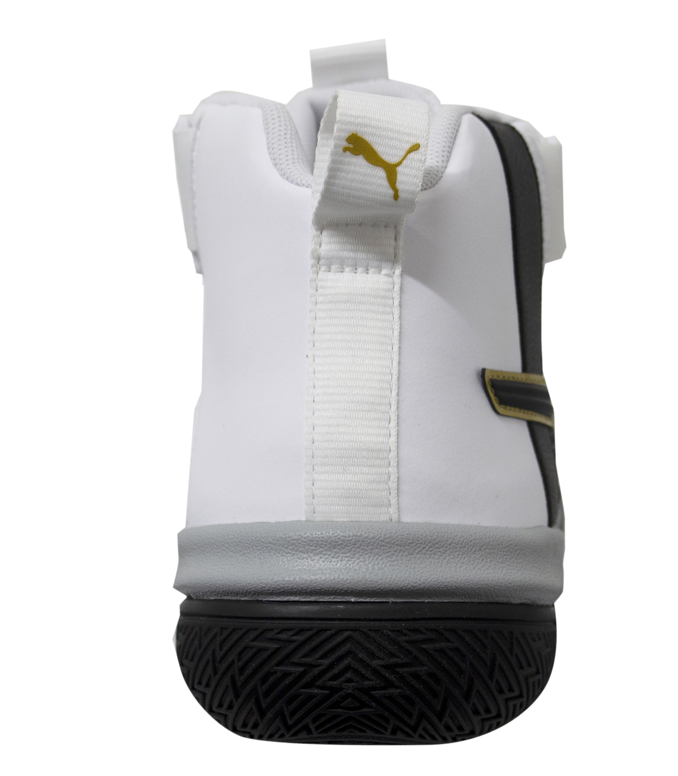 Puma Legacy 68 Vit Svart Lace Up Herrar Basketskor 193512 01 – bild 2