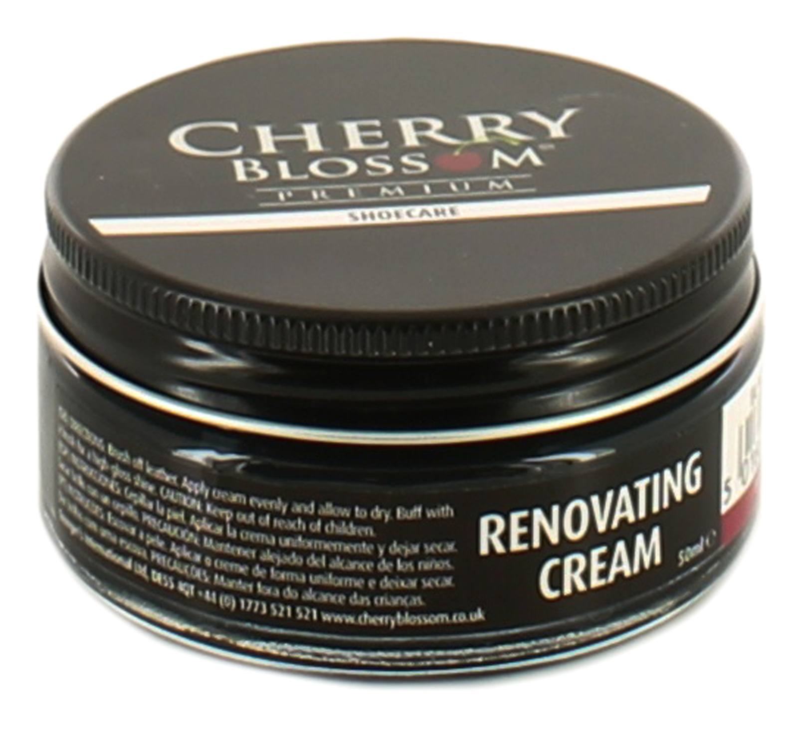 Cherry Blossom Unisex Renovating Cream Revitalising Tired Leather Shoe Care black - One Size