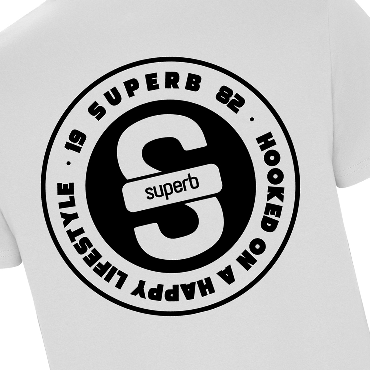 Superb 1982 T-shirts med korta ärmar SPRBCO-001 t-shirts - bas herr – bild 5