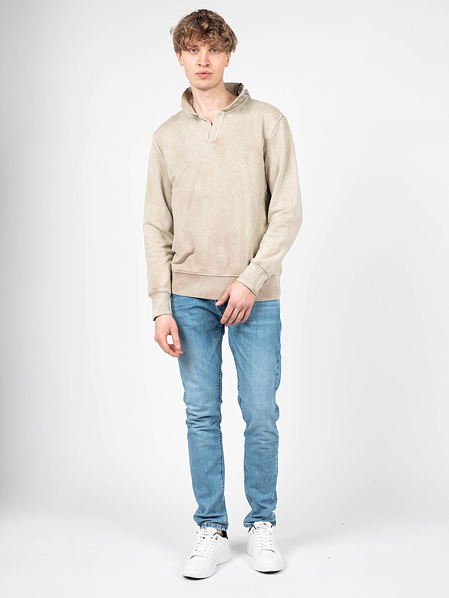 Guess Sweatshirt Polokrage Herr – bild 2