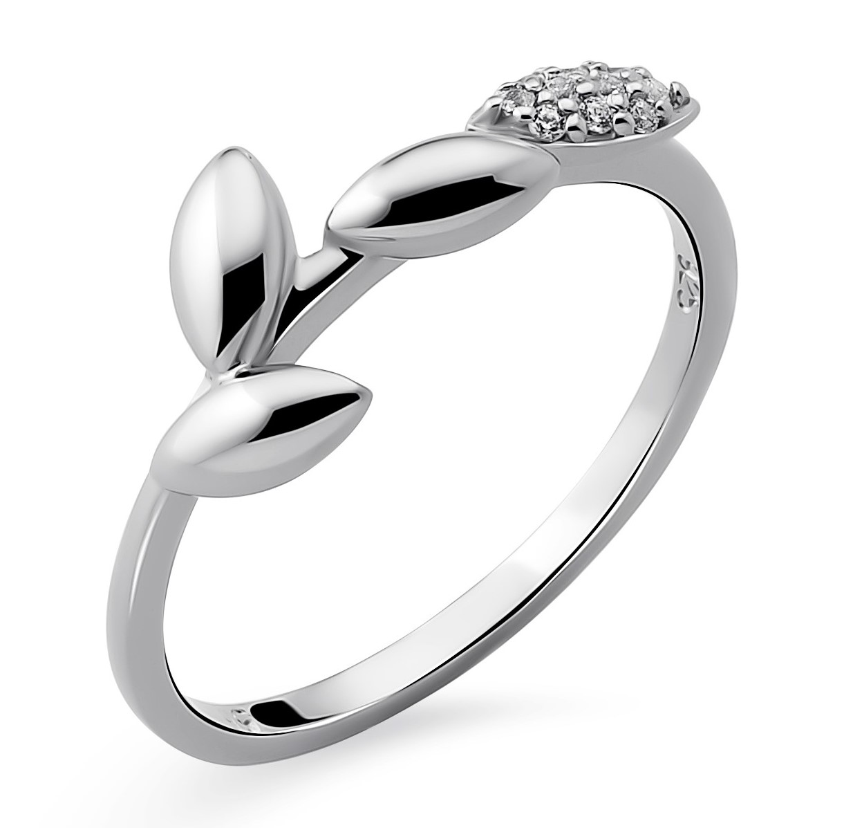 Thumbnail - Orphelia Damen-Ring Sterling-Silber 925 – Silber ZR-7505