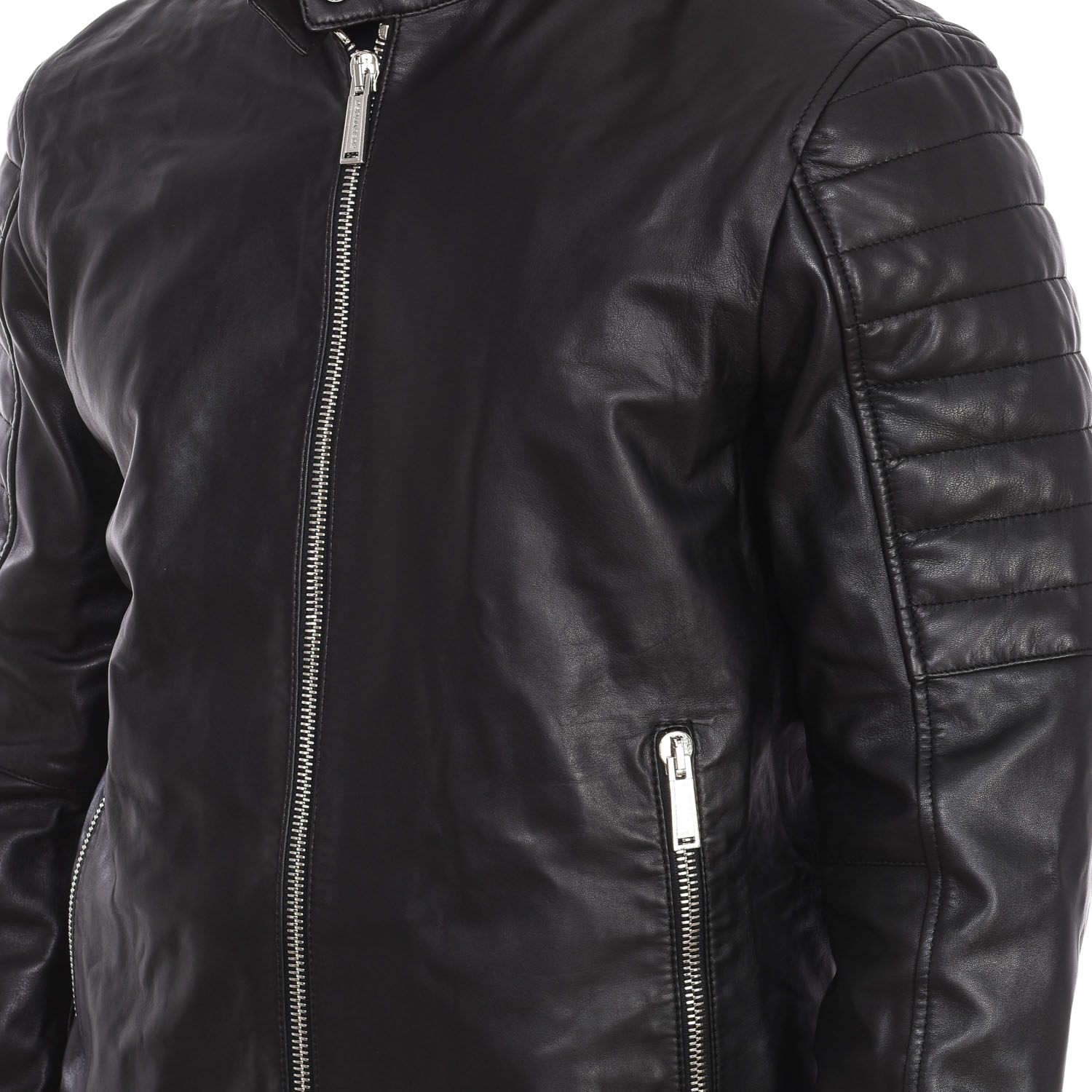 Dsquared2 Leather jacket S78AN0045-S41491 skinnjackor herr – bild 2