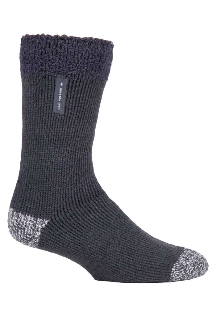 Thumbnail - HEAT HOLDERS - Warme Luxus Fleece gefütterte Herren Lounge Bett Socken