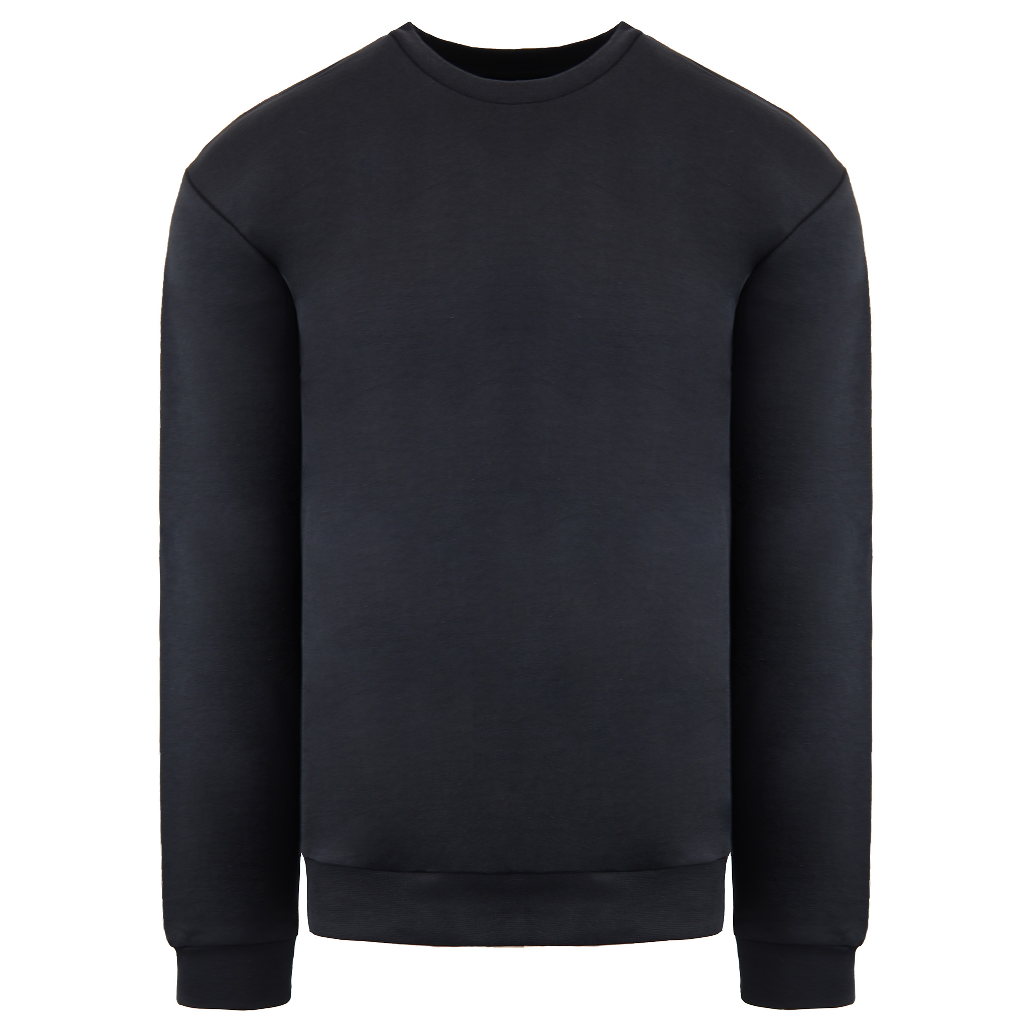 Thumbnail - Emporio Armani Herren gewaschener schwarzer Pullover