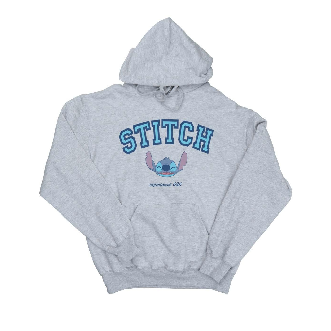 Thumbnail - Disney - "Lilo And Stitch Collegial" Kapuzenpullover für Damen (Grau)