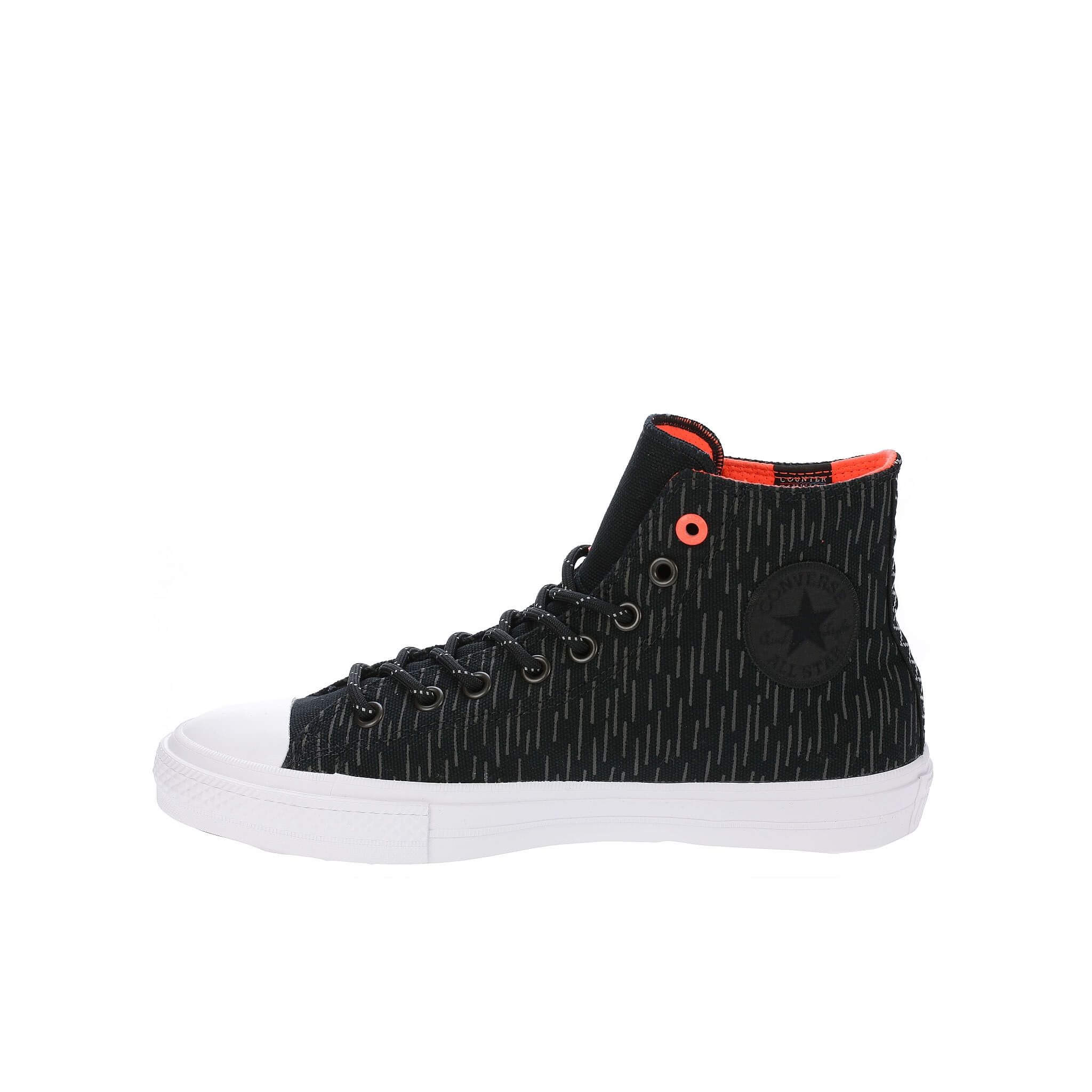 CONVER Chuck Taylor All Star II Hi Shield Herrar Svarta Plimsolls sneakers – bild 2