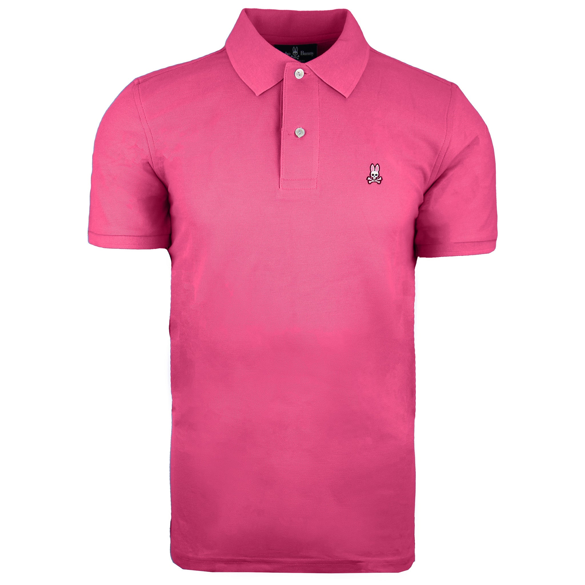 Thumbnail - Psycho Bunny von Robert Godley Herren-Poloshirt, Rosa