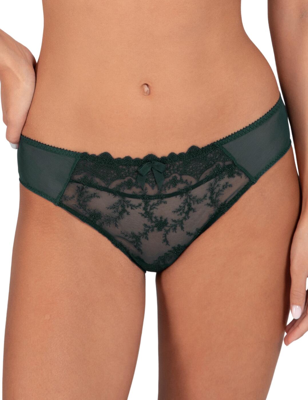 Empreinte Womens Louise Brief – Green Polyamide – Size 2XL