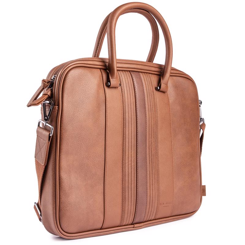 Ted Baker Striped Document Satchel portföljer & datorväskor herr – bild 2