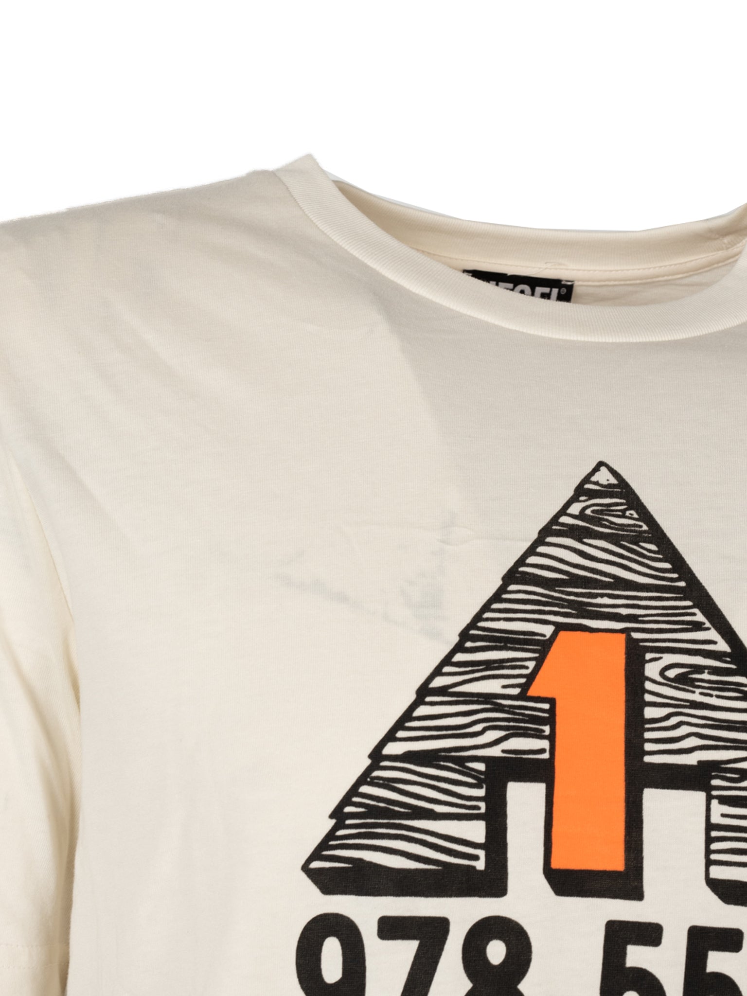 Diesel T-shirt T-Just Beige Herr – bild 2