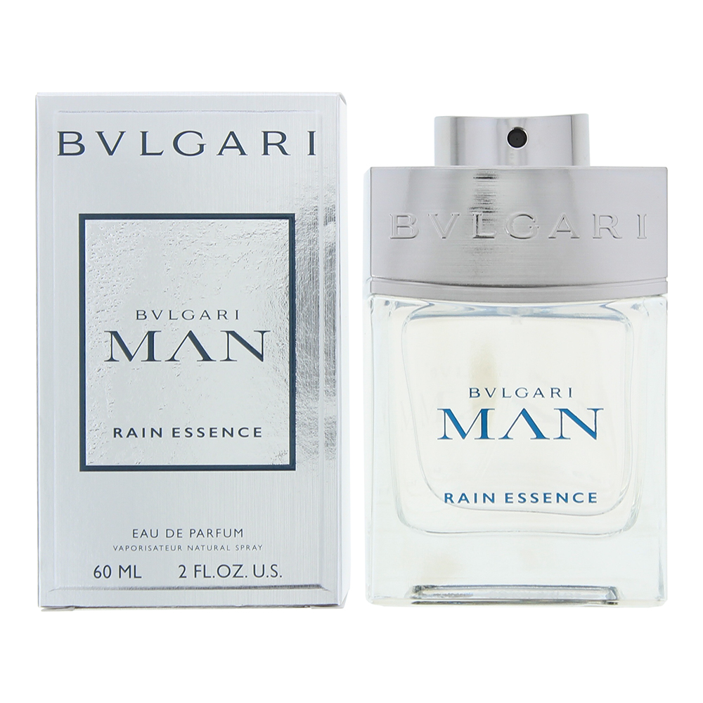 Bulgari Mens Man Rain Essence Eau de Parfum 60ml Spray for Him - One Size