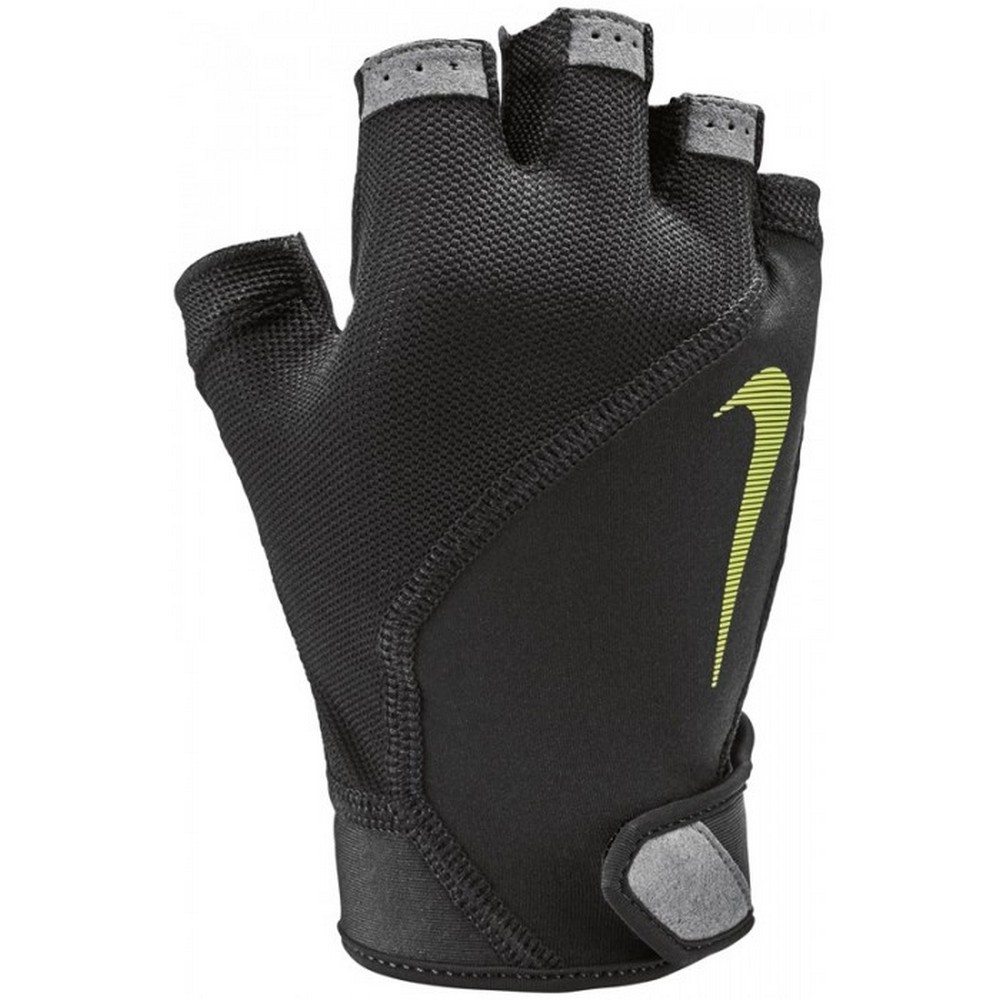 Nike Mens Elemental Training Gloves (Black/Green) - Size Small