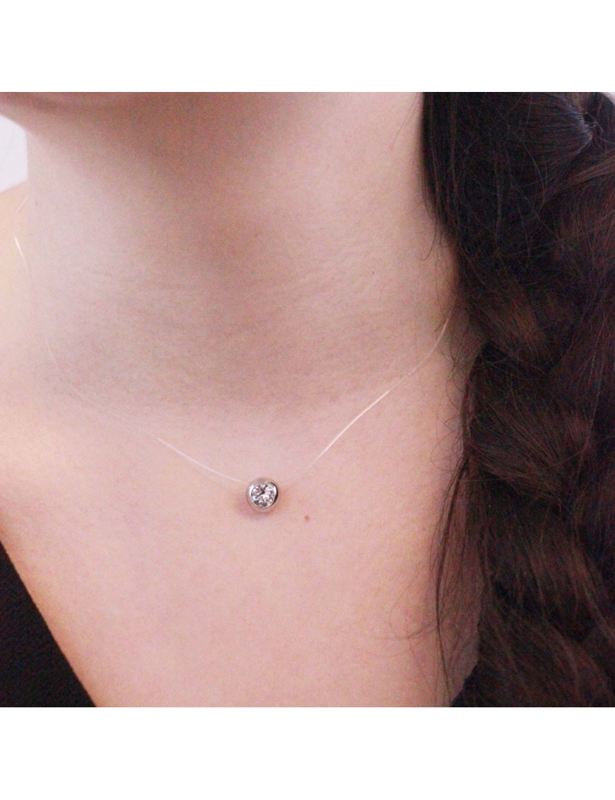 MYC Paris Månhalsband silver och kristall dam – bild 2