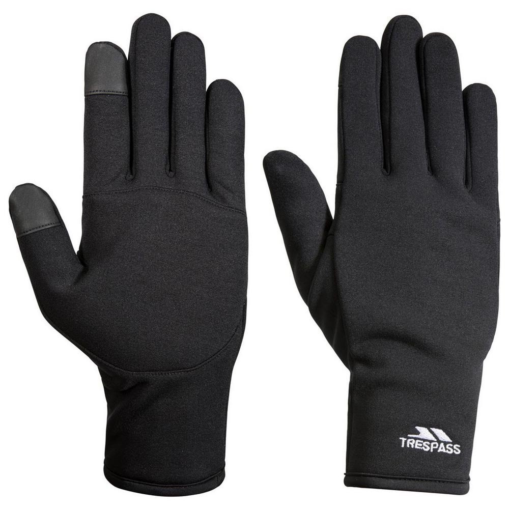 Trespass Unisex Adults Poliner Power Stretch Glove - Black - Size Small