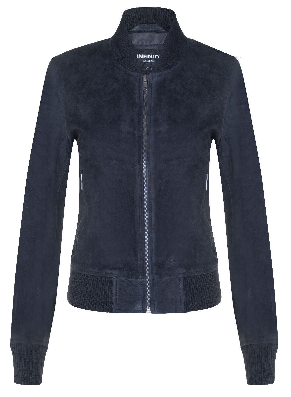 Klassische MA-1 Bomberjacke aus Wildleder für Damen, Newbury