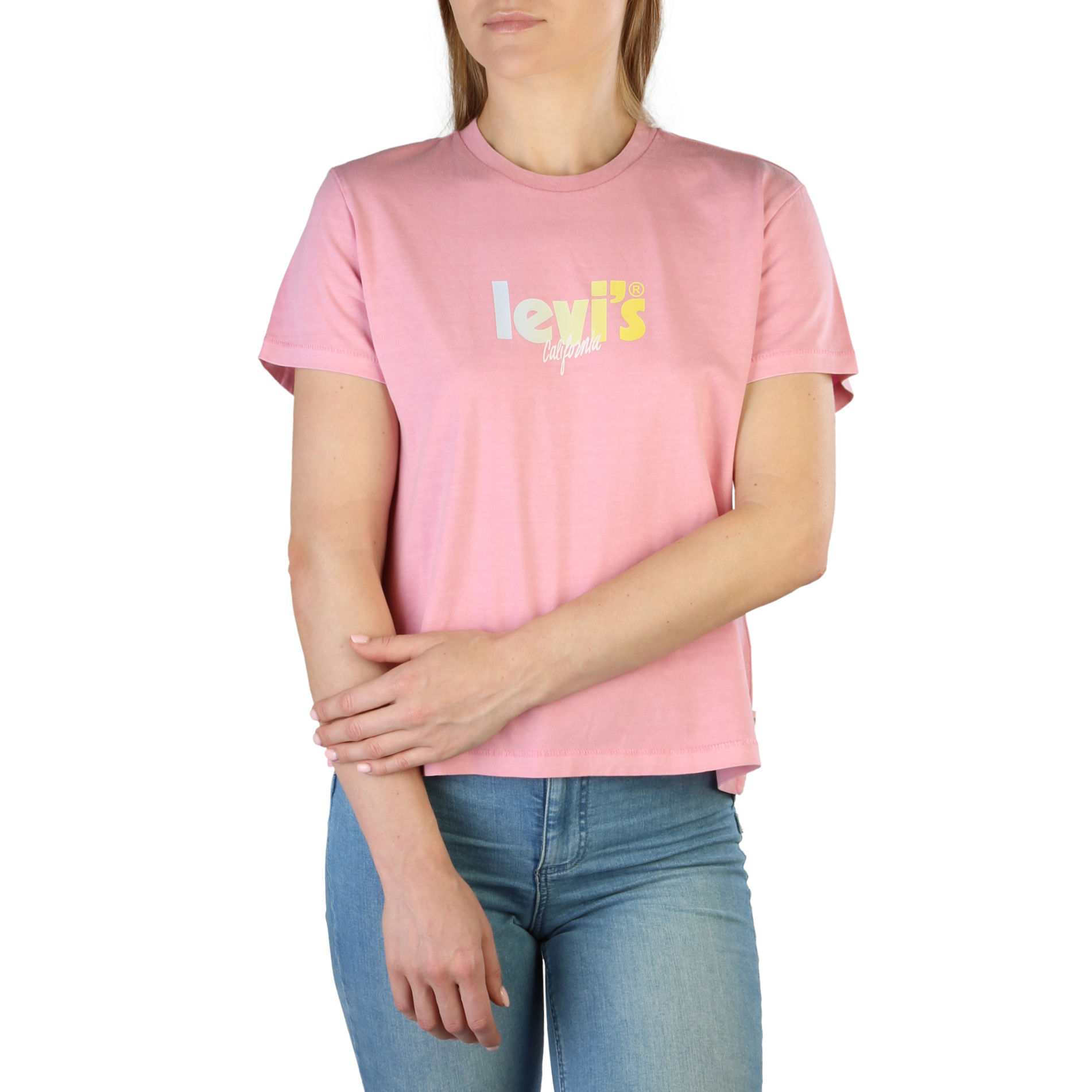 Levi's Levis WoMens Pink T-shirt Cotton - Size X-Small