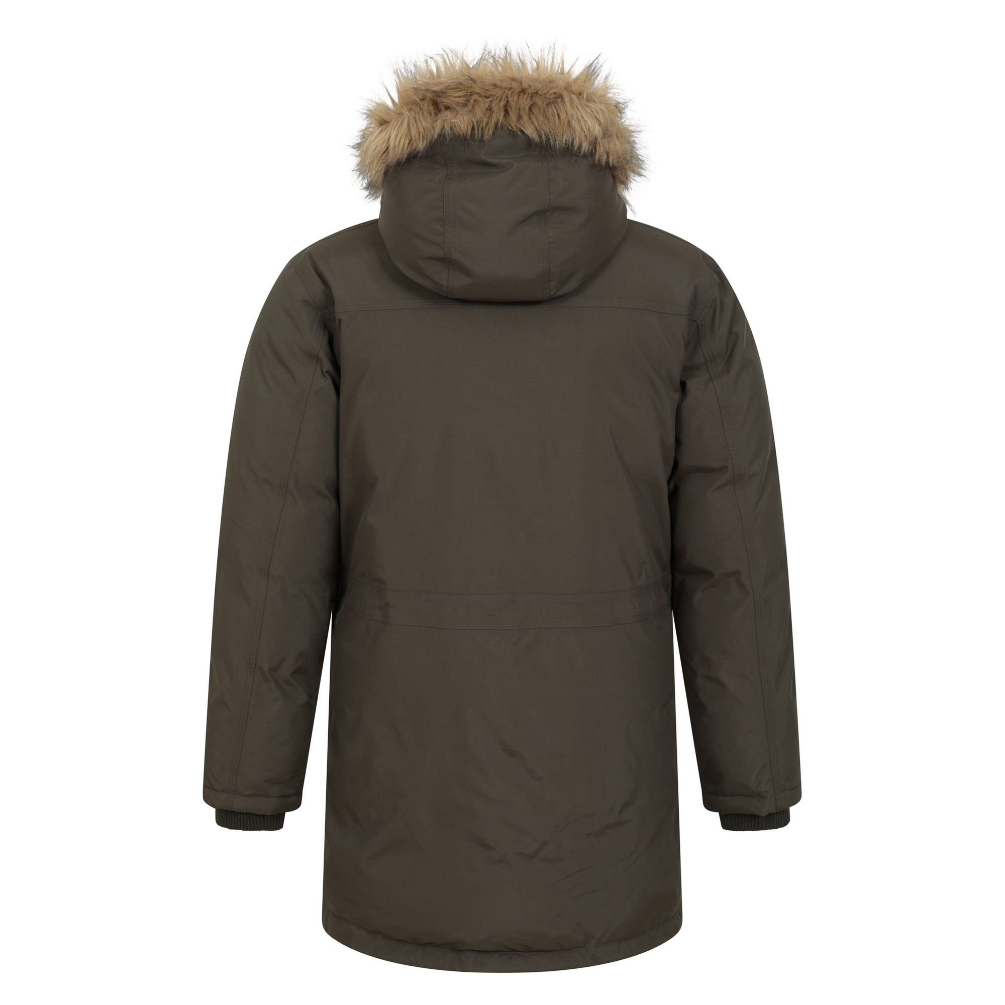 Mountain Warehou Antarctic Extreme vattentät dunjacka för herrar (mörk kaki) – bild 2