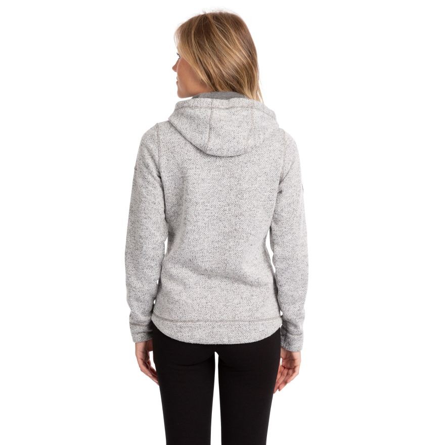 Trespass Dames reserve fleece vest met capuchon