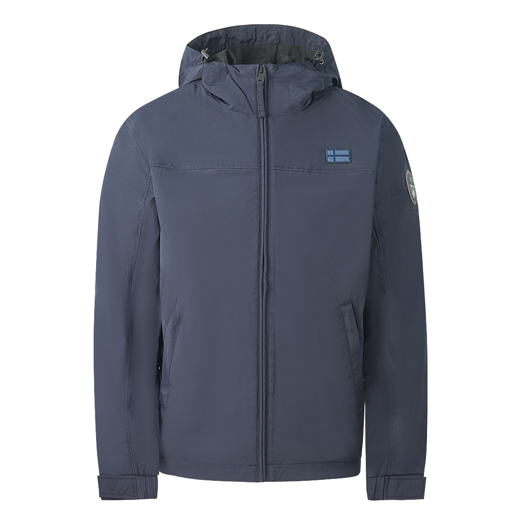 Napapijri Shelter H 3 marineblauw jack