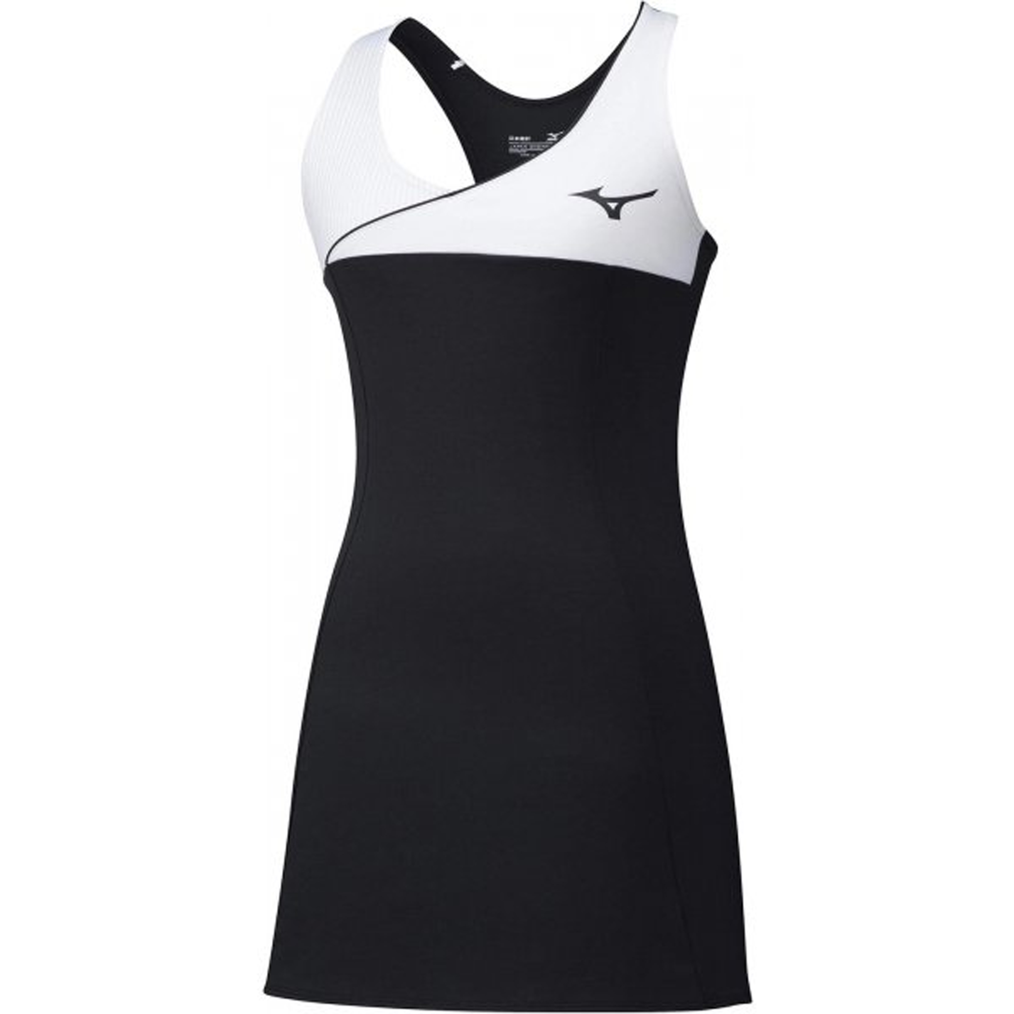 Thumbnail - Mizuno verstärkt das schwarze/weiße Kleid von Frauen