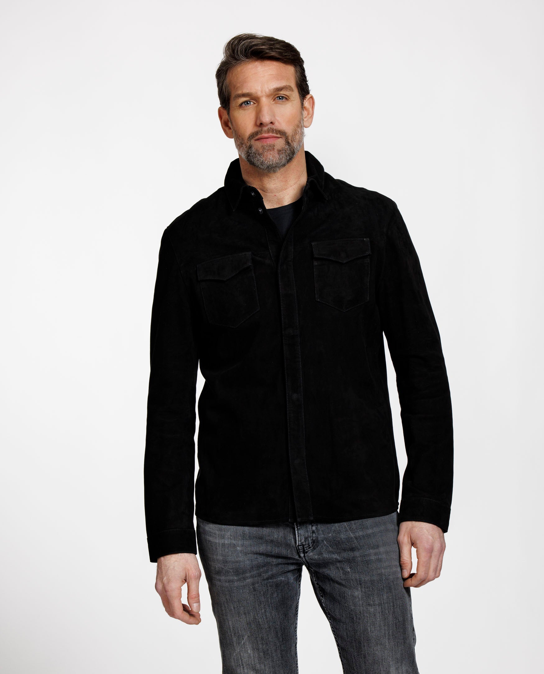 Alter Ego Robert schwarzes Hemd S