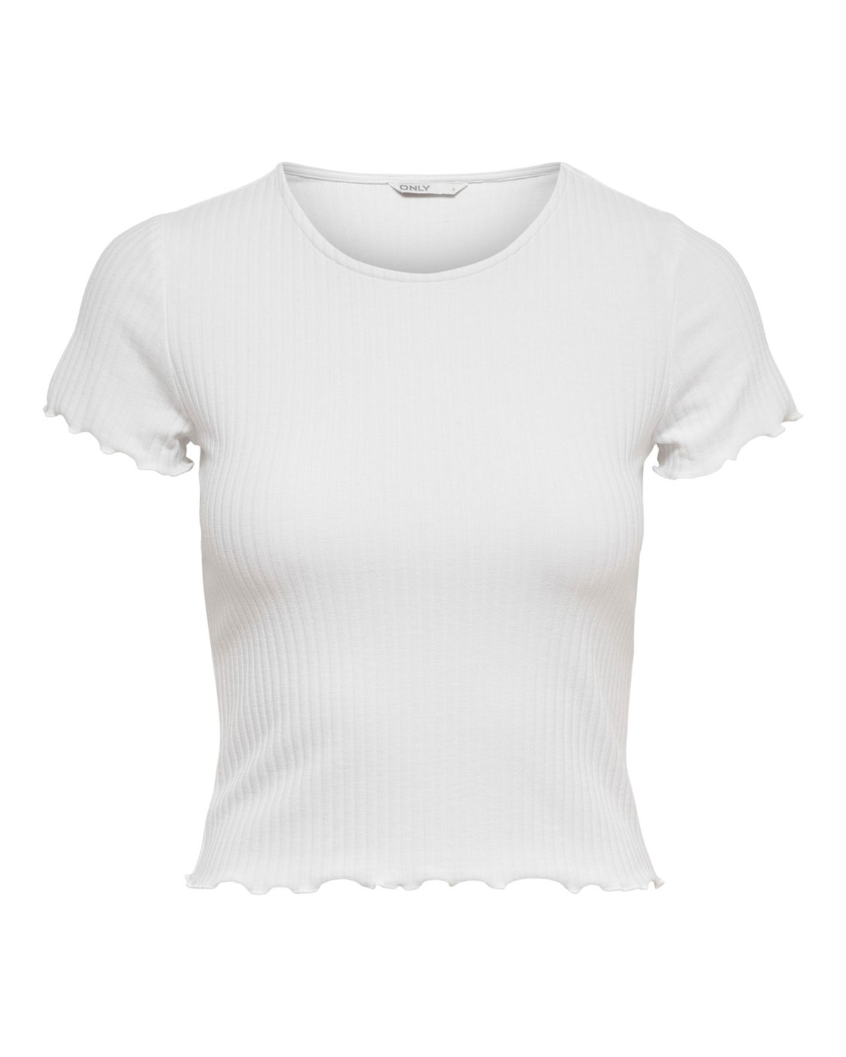 Enige Dames T-Shirt In Wit