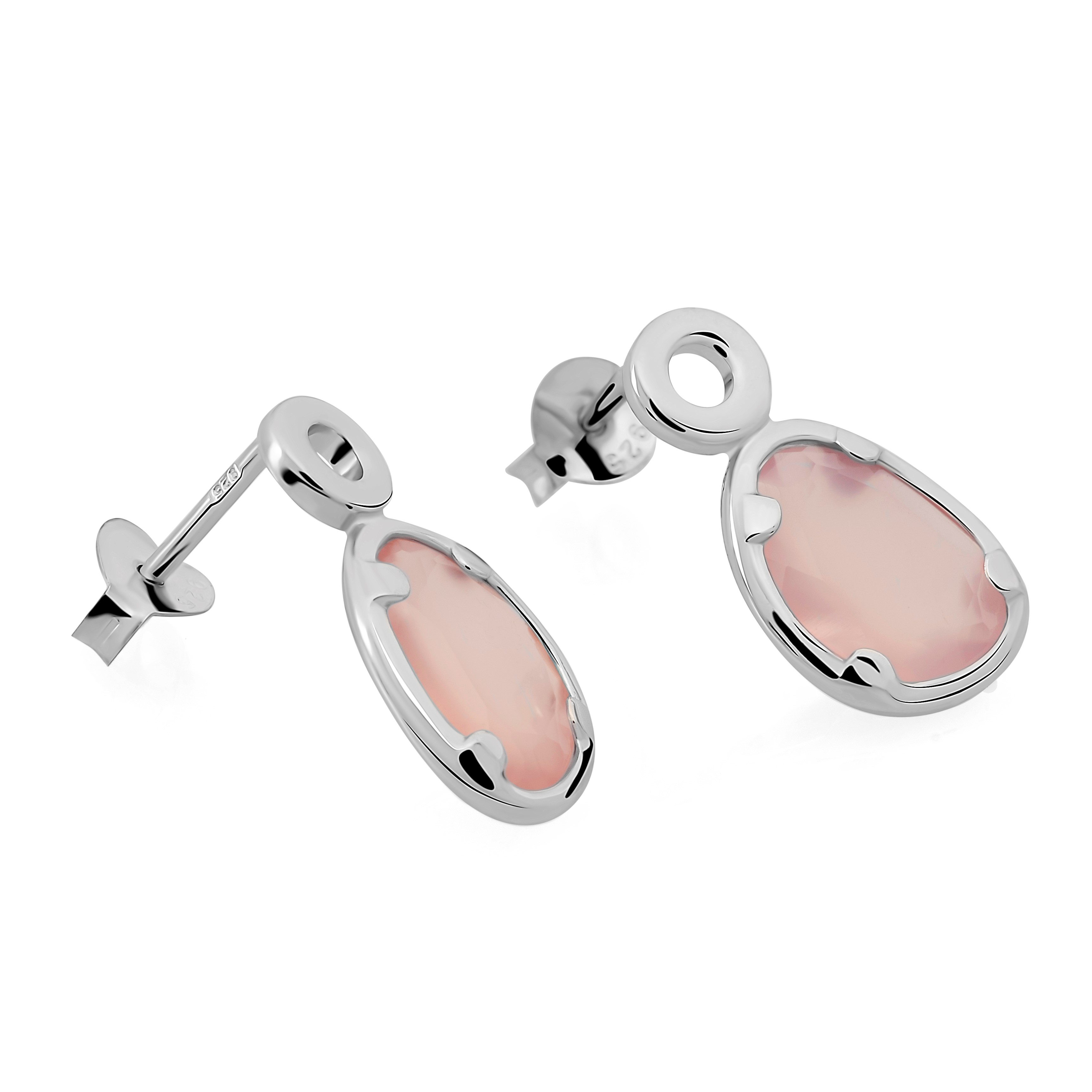 Orphelia 'Rivera' Tropfenohrringe aus 925er Sterlingsilber für Damen - Silber ZO-7480/PC