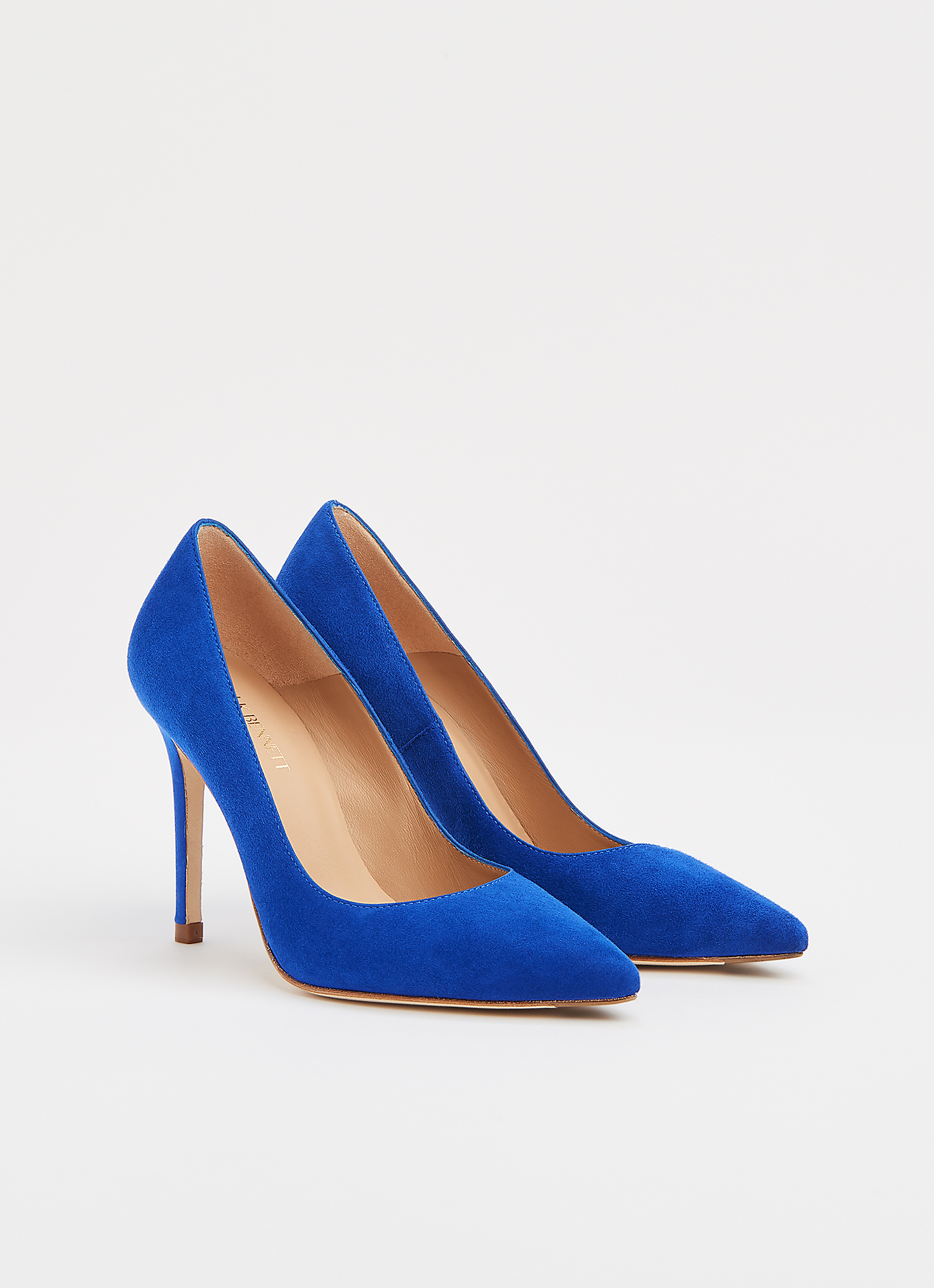 LK Bennett Fern Closed Courts Klein Blue