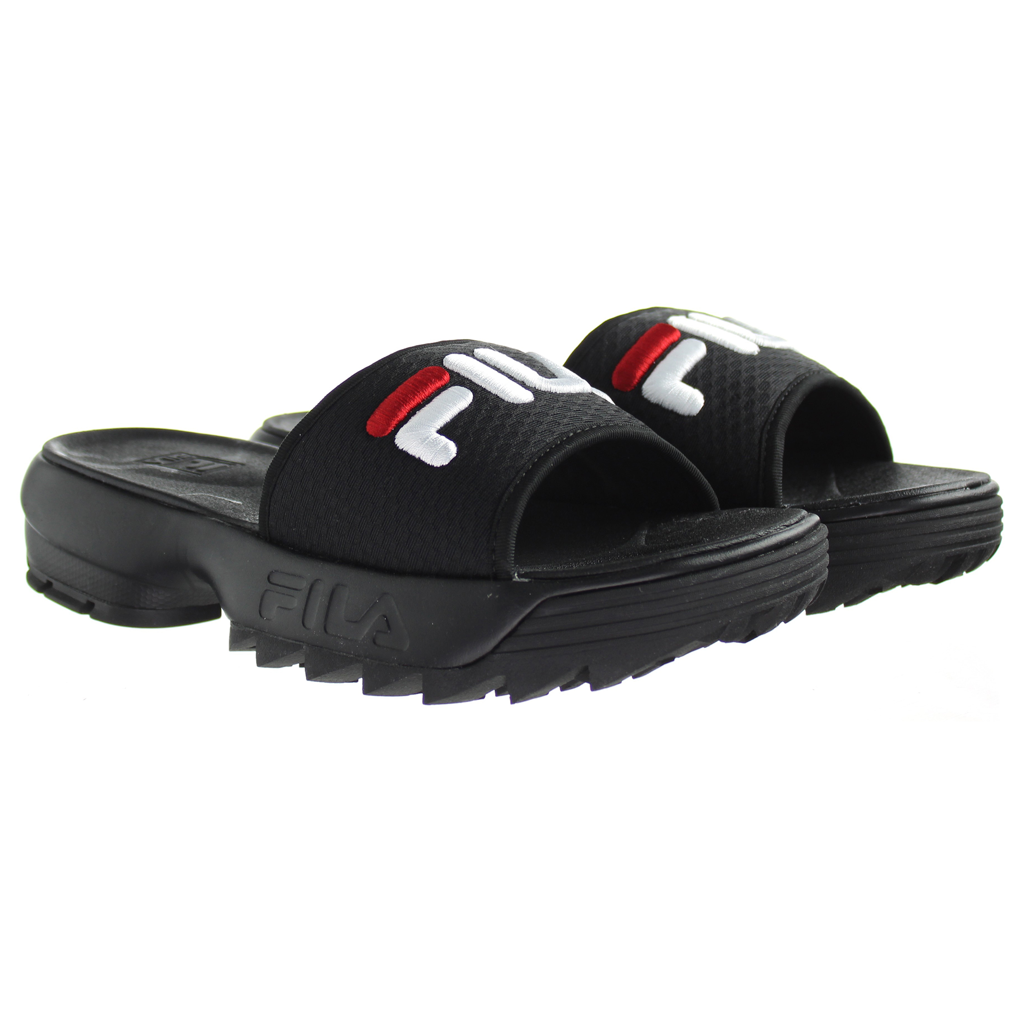 Fila Disruptor Slide Dam Svart Sliders sandaler – bild 2