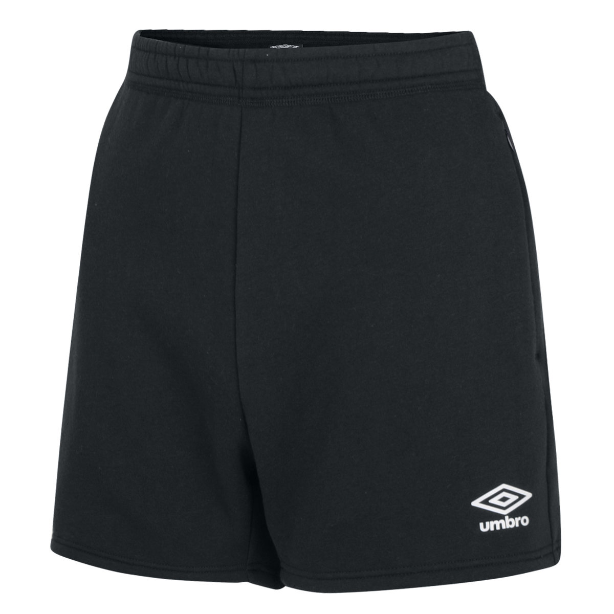 Thumbnail - Umbro - "Club Leisure" Shorts für Damen (Schwarz/Weiß)
