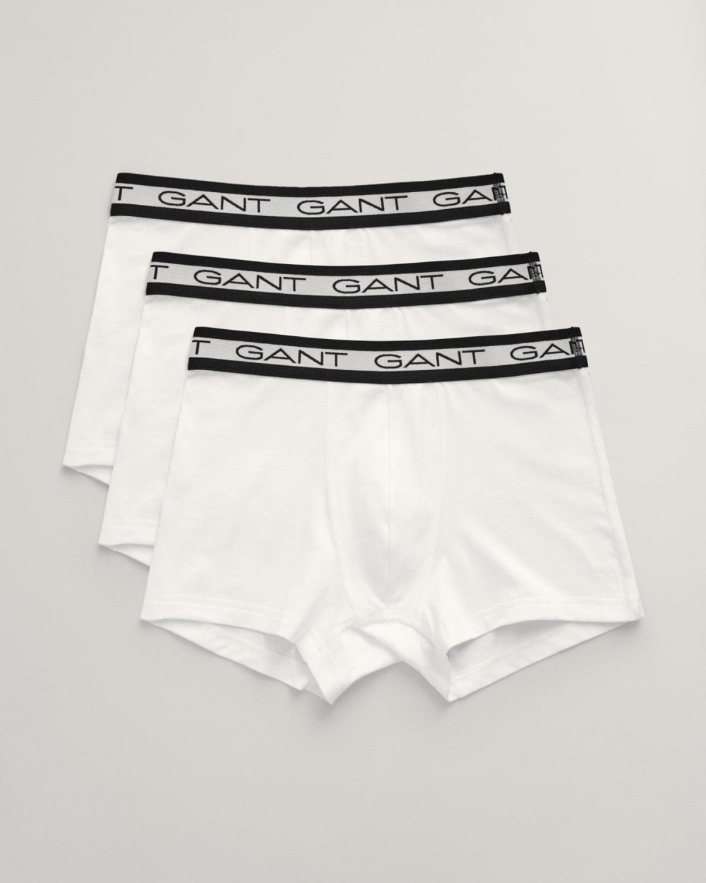 Gant Mens Basic Trunk 3-Pack - White - Size X-Large