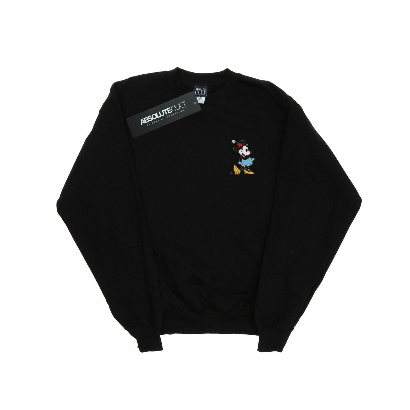 Thumbnail - Disney - "Minnie Mouse Kick Chest" Sweatshirt für Damen (Schwarz)