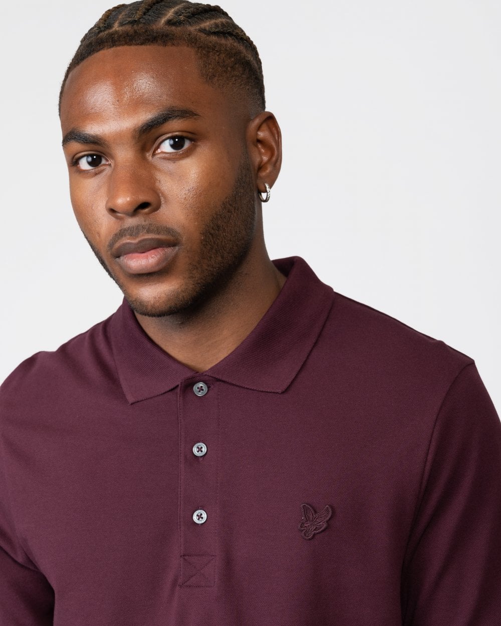Lyle & Scott Tonal Eagle Polotröja för herrar – bild 2