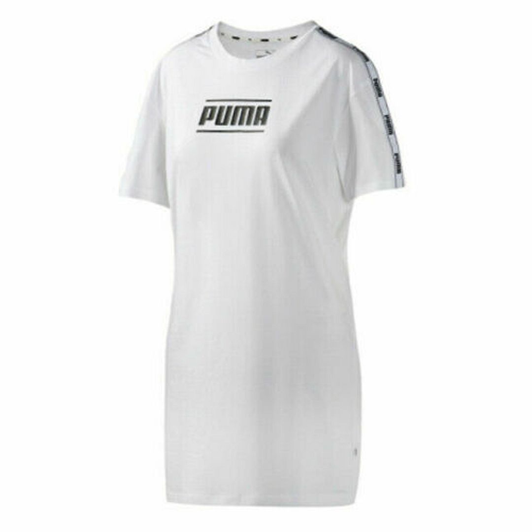 Thumbnail - Puma Kurzarm Crew Hals Weiß Frauen Sportkleid 579558 02