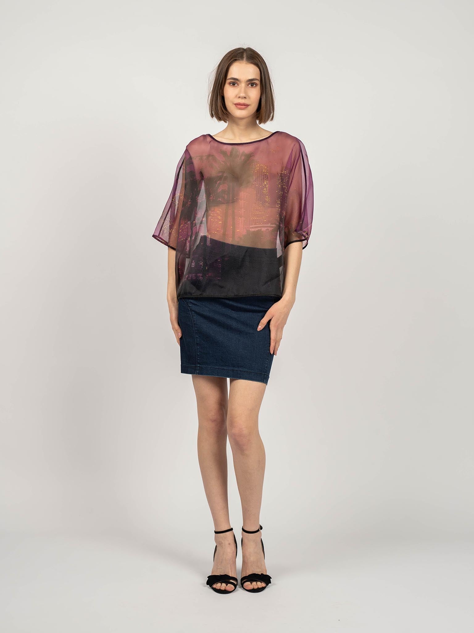 Thumbnail - Patrizia Pepe Bluse Damen violett