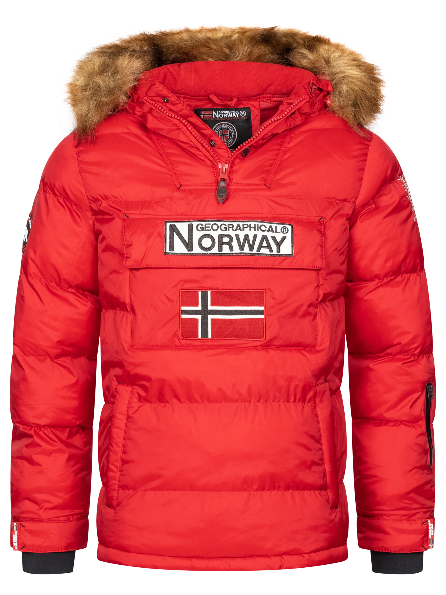 Thumbnail - Geographical Norway Windbreaker Rot