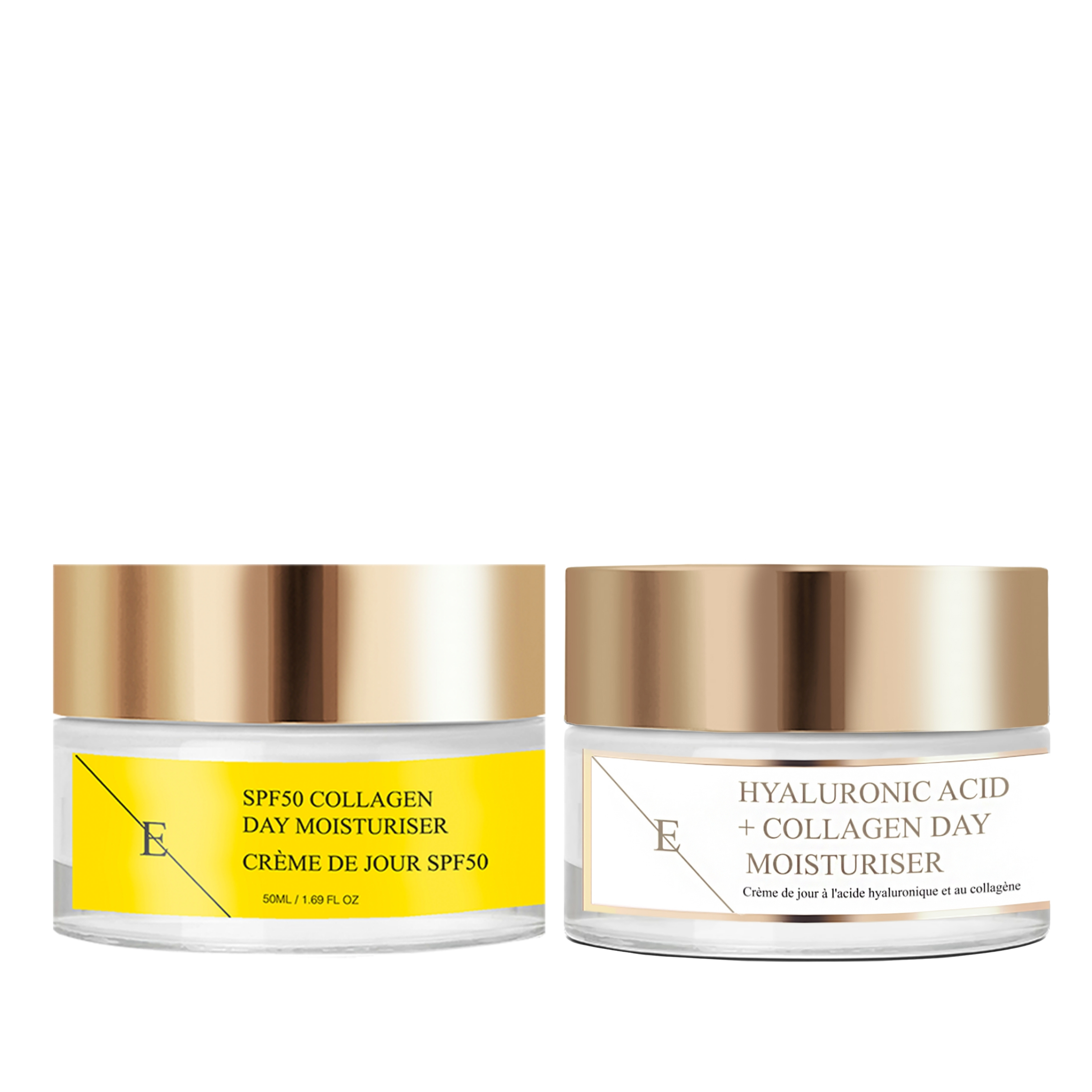 Thumbnail - Tagescreme mit Meereskollagen LSF50 50 ml + Tagescreme mit Hyaluronsäure und Kollagen 50 ml