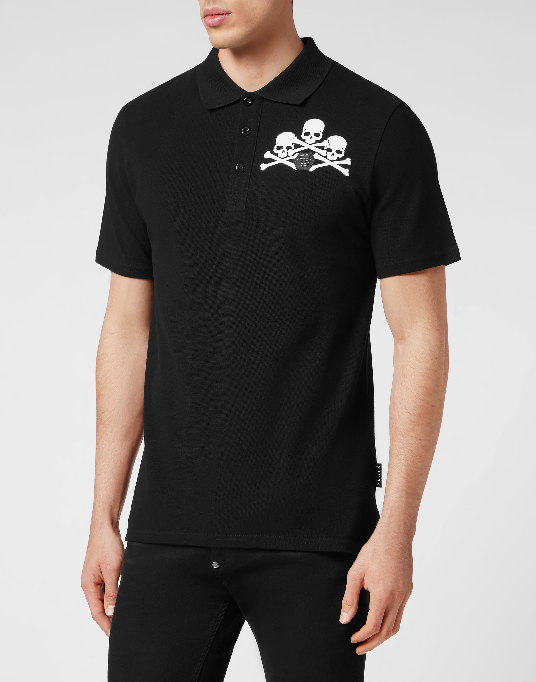 Poloshirt Skull 2XL